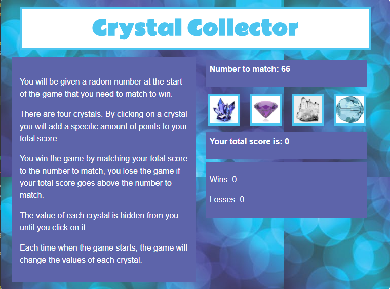 Crystal Collector